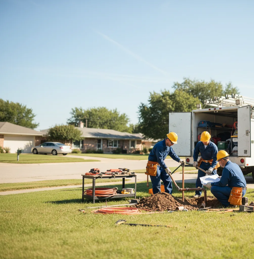 Sewer Line Repair in Brickeys, AR
